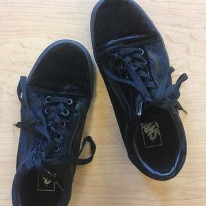 Black Velvet Old Skool Vans